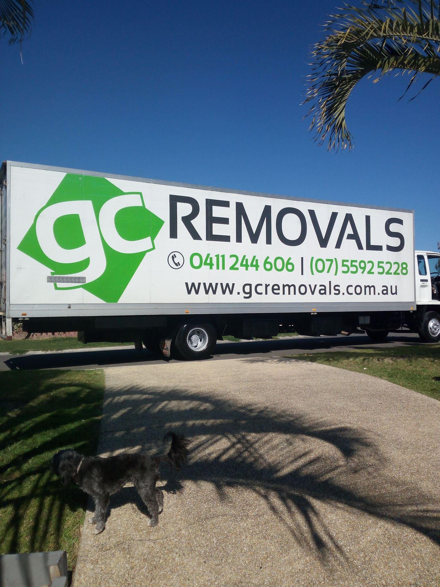 GC Removals Moving Truck for Moving Boxes and Materials